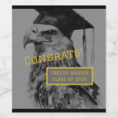 卒業党 ワインラベル (シングルラベル)