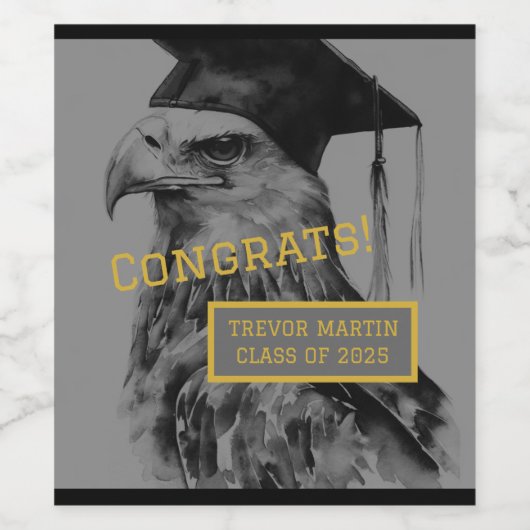 卒業党 ワインラベル (シングルラベル)