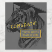 卒業党 ワインラベル (シングルラベル)