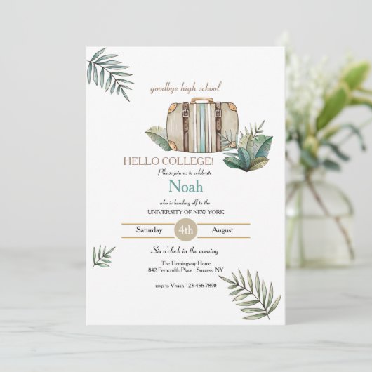 卒業党 招待状 (スタンド正面)