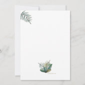 卒業党 招待状 (裏面)