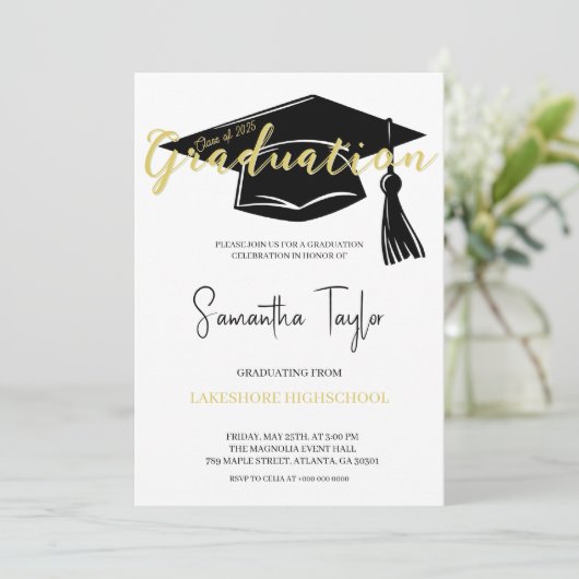 卒業党 招待状 (スタンド正面)