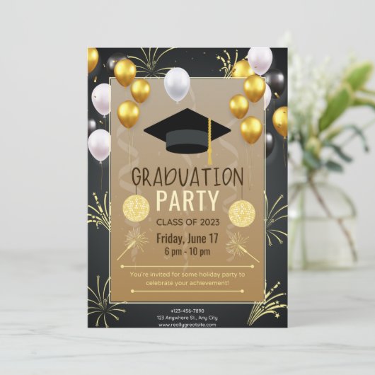 卒業党 招待状 (スタンド正面)