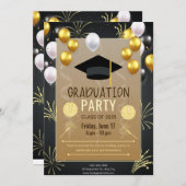卒業党 招待状 (正面/裏面)