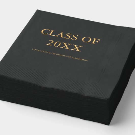 卒業党 箔ナプキン (詳細)