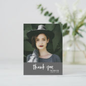 卒業写真ありがとうはがき インビテーションポストカード (スタンド正面)