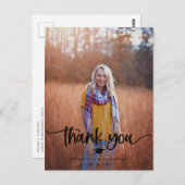 卒業写真ありがとうはがき ポストカード (正面/裏面)