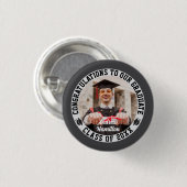 卒業写真おめでとうございます 缶バッジ (正面&裏面)