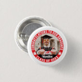 卒業写真おめでとうございます 缶バッジ (正面&裏面)