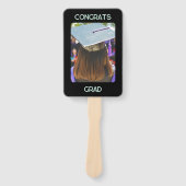 卒業写真おめでとう大学院生ハンドファン ハンドファン (正面)