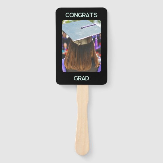 卒業写真おめでとう大学院生ハンドファン ハンドファン (正面)