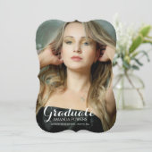 卒業写真のお知らせ 案内状 (スタンド正面)