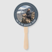 卒業写真の冒険が卒業ブルーに ハンドファン (正面)