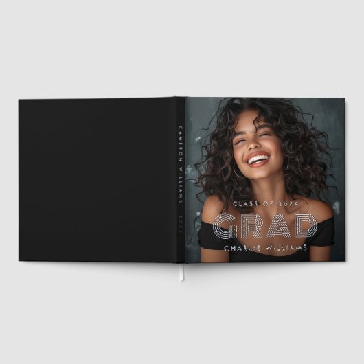 卒業写真の卒業名の年 ゲストブック (全面)