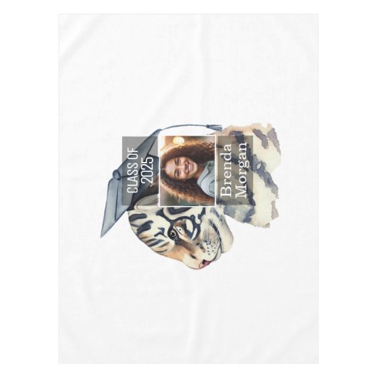 卒業写真の名前 テーブルクロス (正面)