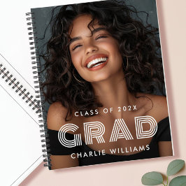 卒業写真の大学院名の年のゲストブック ノートブック