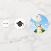 卒業写真の年名表紙吹雪 コンフェッティ (裏面)