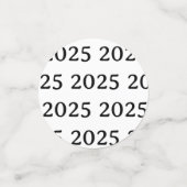 卒業写真の年名表紙吹雪 コンフェッティ (スモール正面)