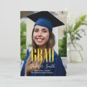 卒業写真の招待状 招待状 (スタンド正面)