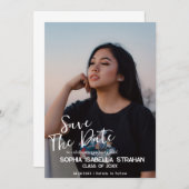 卒業写真の日付の保存 セーブザデート (正面/裏面)