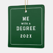 卒業写真の模写セラミックオーナメント セラミックオーナメント (左)