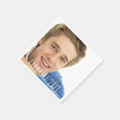 卒業写真の男たち男の子 スタンダードカクテルナプキン (角)