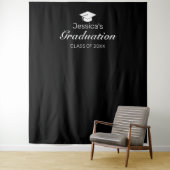 卒業写真の背景 モダン ミニマル タペストリー (インサイチュ)