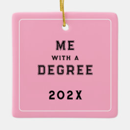 卒業写真の記念 セラミックオーナメント