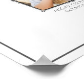 卒業写真のScrapbookページまたはポスター ポスター (角)