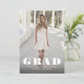 卒業写真はっきりしたの発表とパーティー 案内状 (スタンド正面)