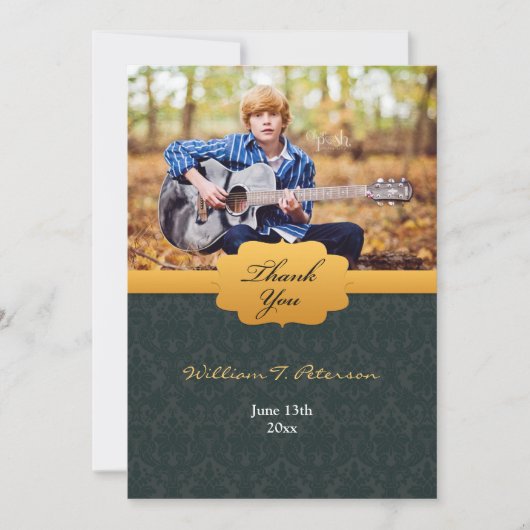 卒業写真をありがとう サンキューカード (正面)