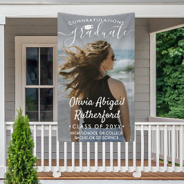 卒業写真エレガントと白書学年 横断幕