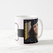 卒業写真エレガントコラージュマグカップ コーヒーマグカップ (正面右)