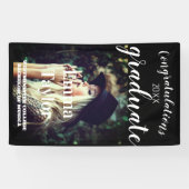 卒業写真エレガントスクリプトクラス 横断幕 (横)