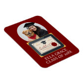 卒業写真オーダーメイドフレーム マグネット (右側)