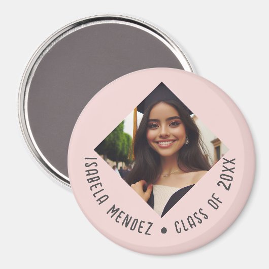 卒業写真カスタムの発表 マグネット (正面/裏面)