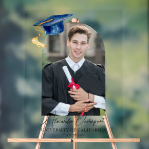 卒業写真カスタムアクリル標識 アクリルサイン