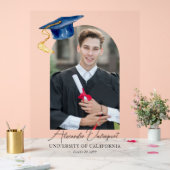 卒業写真カスタムアクリル標識 アクリルサイン (ウェディング)