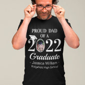 卒業写真カスタム付き誇りを持ったの卒業家族 Tシャツ