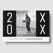 卒業写真カスタム年のパタモダンーン卒業 ゲストブック (正面)