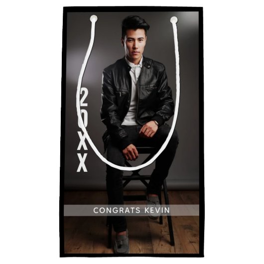 卒業写真カスタム抱き枕 スモールペーパーバッグ (正面)