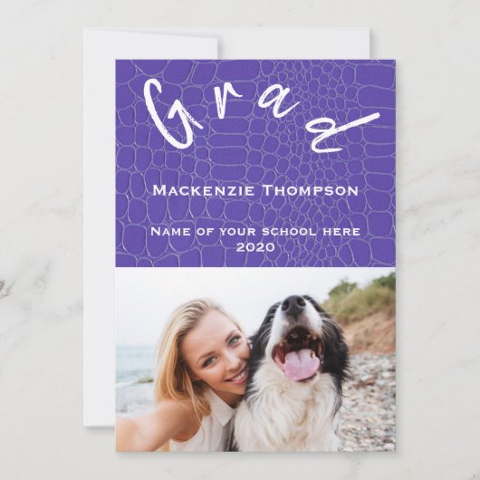 卒業写真カード シーズンカード (正面)