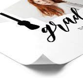 卒業写真キャップ卒業記念ギフト ポスター (角)