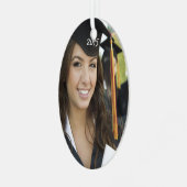 卒業写真クリスマスオーナメント メタルオーナメント (正面左)