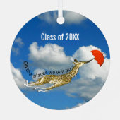 卒業写真クリスマスオーナメント メタルオーナメント (裏面)