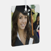 卒業写真クリスマスオーナメント メタルオーナメント (正面右)