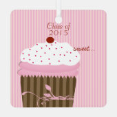 卒業写真クリスマスオーナメント メタルオーナメント (裏面)