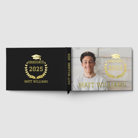 卒業写真クール記念パーティーフォイル ゲストブック (全面)