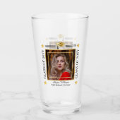 卒業写真グラッドキャップスクール | 年の記念 タンブラーグラス (正面)