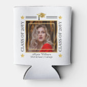 卒業写真グラッドキャップスクール | 年の記念 缶クーラー (正面)